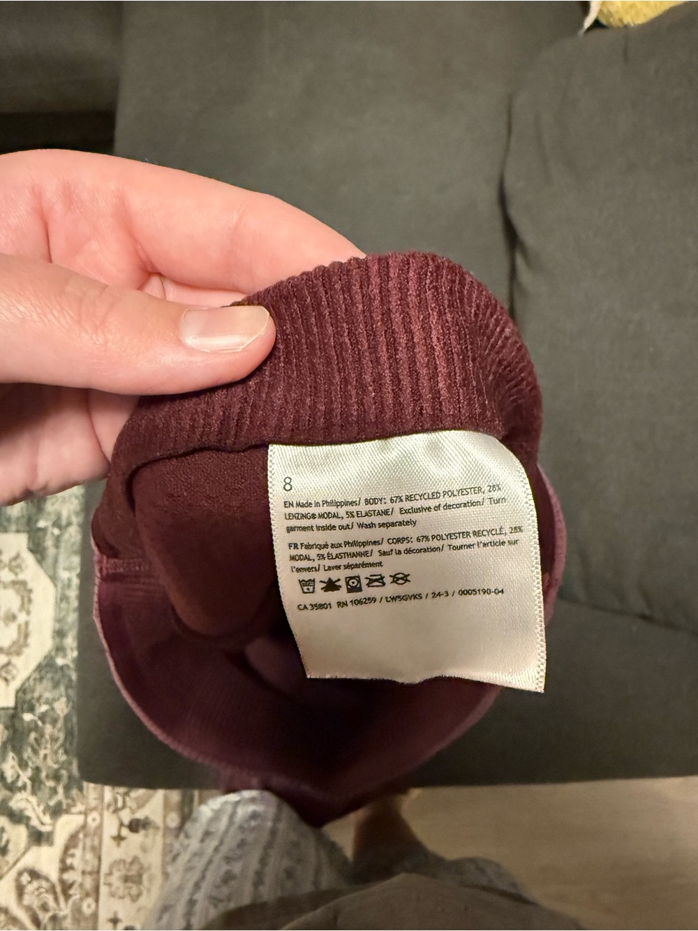 lululemon ribbed Softstreme flared pants - Picture 5 of 5